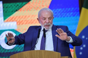 Le président du Brésil Luiz