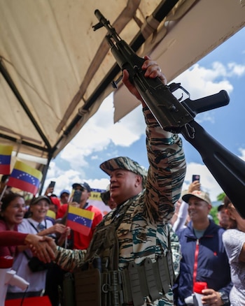Diosdado Cabello durable un événement