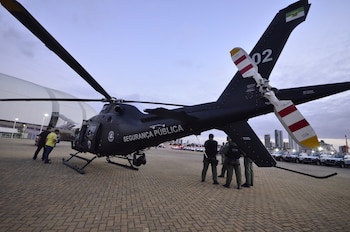 Hélicoptères utilisés par la police