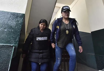 Elba Terán a été capturée par