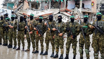 Photo de fichier. Milice palestinienne