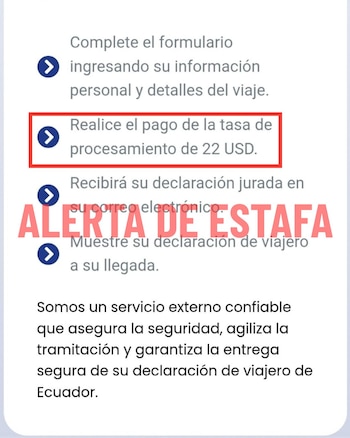 Le service de douane détecté