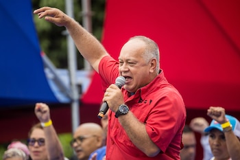 Diosdado Cabello, ministre de l'Intérieur
