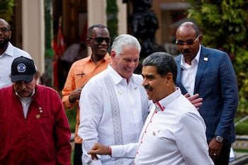 Daniel Ortega, Miguel Diaz-Canel et