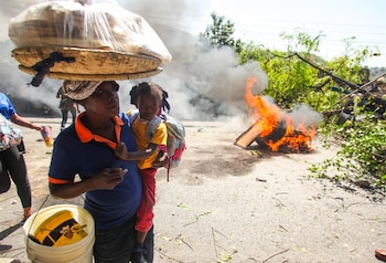 Une femme avec sa petite fille