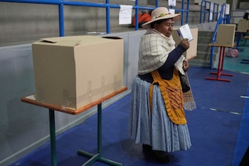 Le bulletin de vote bolivien se développera