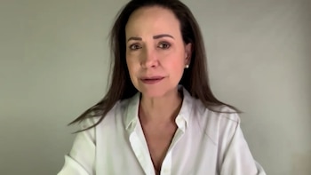 La chef de l'opposition María Corina