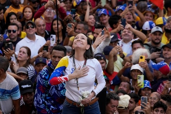 María Corina Machado (AP Photo/Ariana