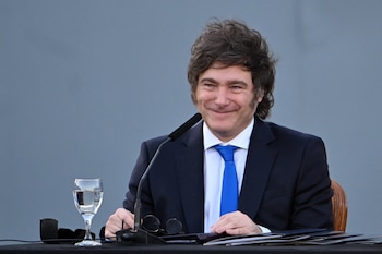 Le président argentin, Javier Milei.