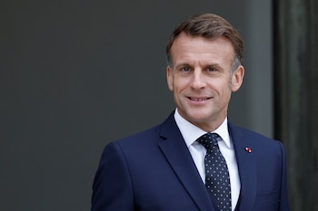 Le président français Emmanuel Macron.