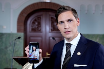 Le président du comité Nobel,