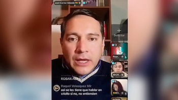 Juan Carlos Velarde, élu