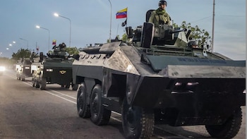 Le déploiement militaire au Venezuela