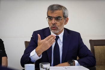 Le ministre de la Sécurité, Luis