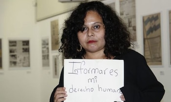 La journaliste Fabiola Tercero