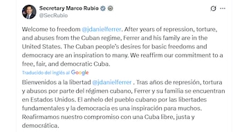 Le message de Marco Rubio