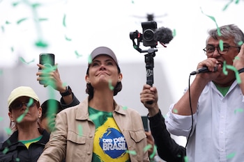 L'épouse de Jair Bolsonaro