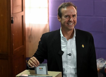 "Tuto" Quiroga a voté à La