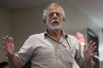 Gustavo Gorriti lors d'une conférence