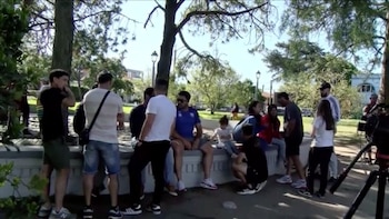 Plusieurs personnes étaient présentes