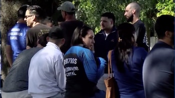 Plusieurs personnes étaient présentes