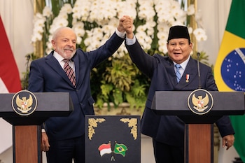Lula da Silva et Prabowo