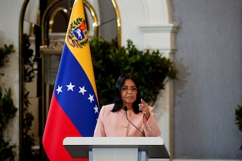Le vice-président chaviste du Venezuela,