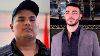 Erland Ivar García López (i),