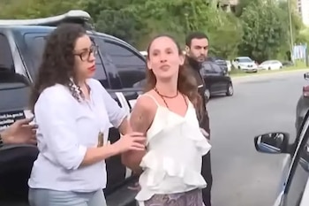 Le moment de l'arrestation