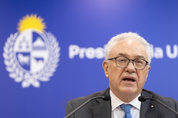 Le ministre des Affaires étrangères de l'Uruguay, Mario