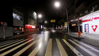 Il n'y avait aucun mouvement de personnes