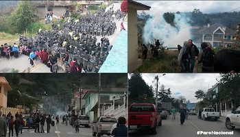 Lors des manifestations de 2015