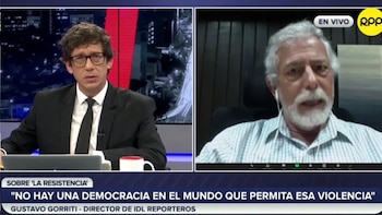 Dans une interview avec RPP, Gorriti