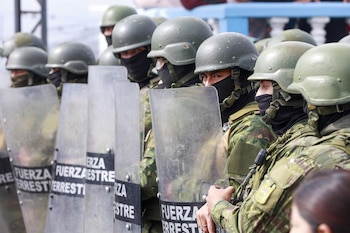 Police anti-émeute de l'Équateur (Europe