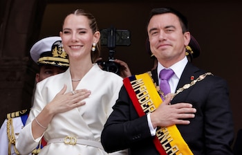 Lavinia Valbonesi et Daniel Noboa.