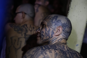 Barrio 18 membres de gangs à