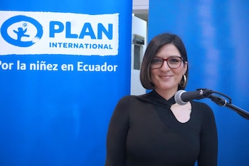 Salomé Parreño de Plan International.