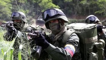 Soldats vénézuéliens 