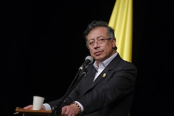 Le président colombien, Gustavo Petro,