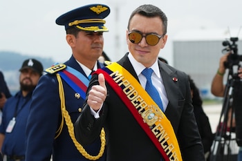 Le président de l'Équateur, Daniel