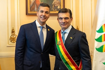 Le président de la Bolivie, Rodrigo