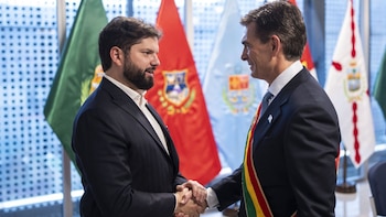 Le président du Chili, Gabriel