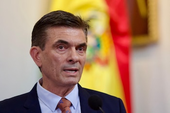 Le président élu de la Bolivie,