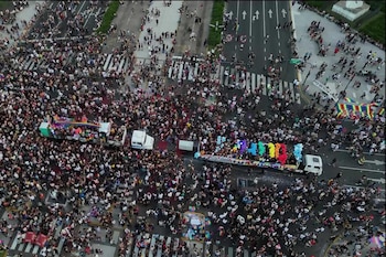 La marche des fiertés de