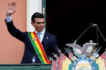 Le président de la Bolivie, Rodrigo