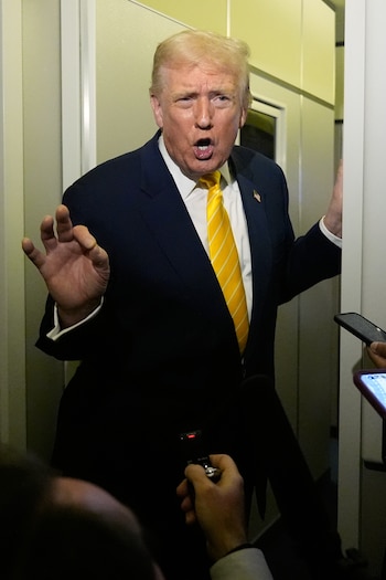 Trump a dit qu'il avait déjà pris