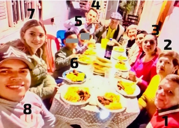 Un repas de famille où