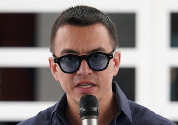 Le président de l'Équateur, Daniel