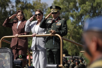 La présidente du Honduras, Xiomara Castro,