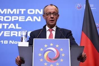 Chancelier allemand Friedrich Merz
